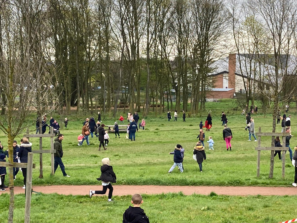 Une chasse à l'oeuf réussie